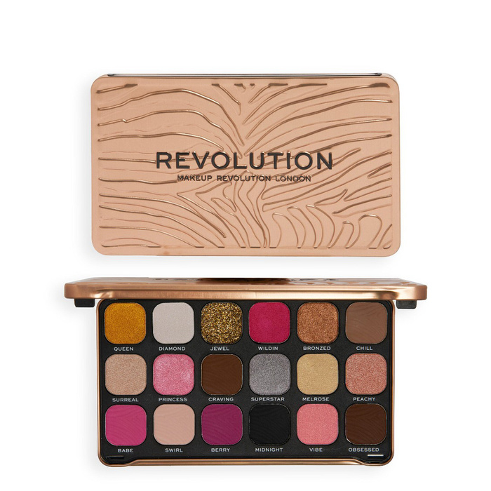 REVOLUTION FOREVER FLAWLESS SHADOW PALETTE BARE PINK