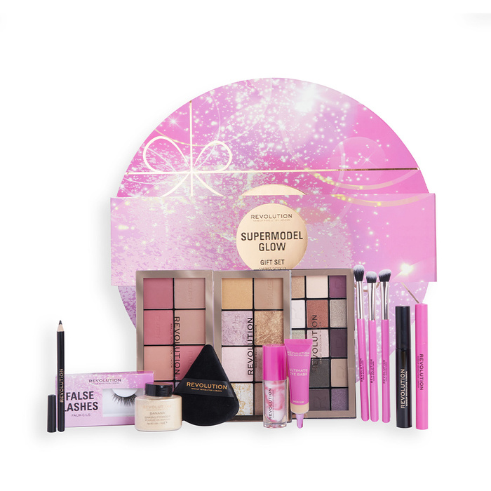 MAKEUP REVOLUTION SUPER MODEL GLOW SET