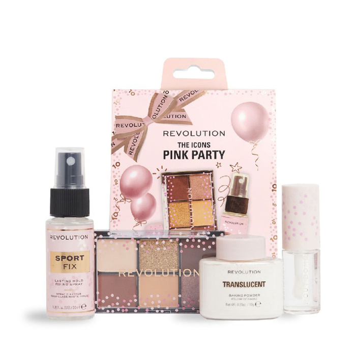 MAKEUP REVOLUTION THE ICONS MINIS SET PINK PARTY